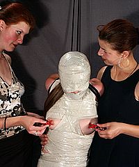 Mummified Bondage Slave